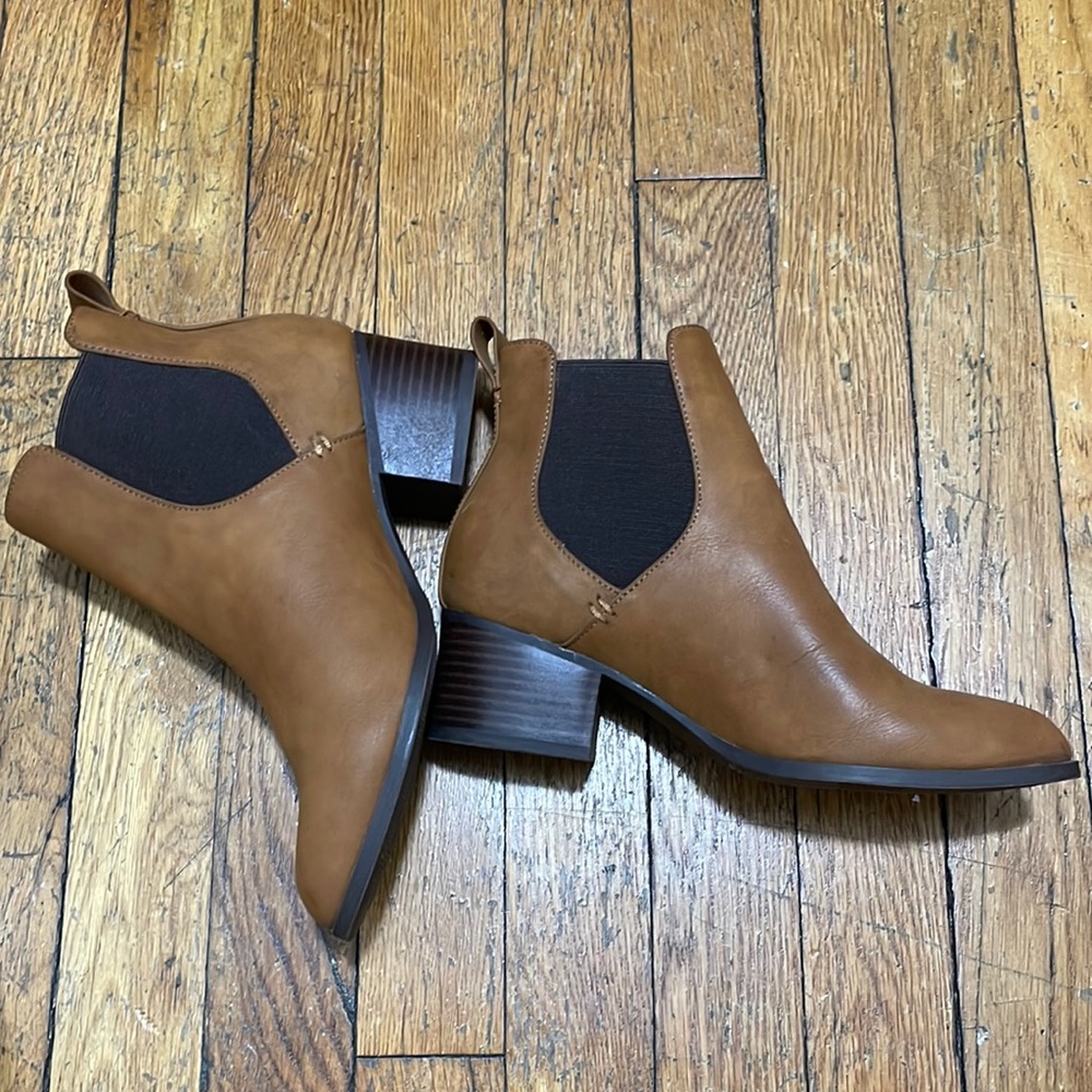 New never worn booties.